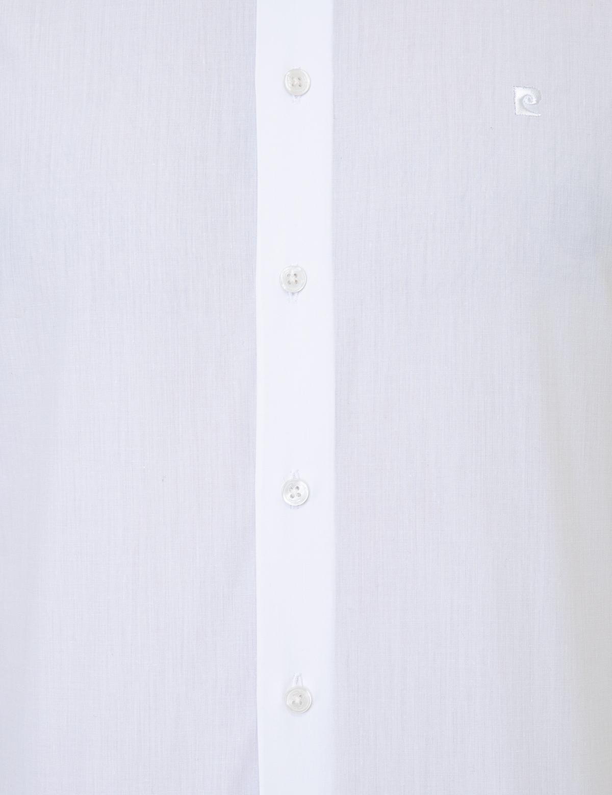 Beyaz Slim Fit Uzun Kollu Klasik Gömlek - 50251670014