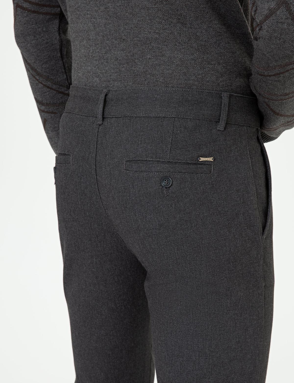 Siyah Slim Fit Chino Pantolon - 50250406063