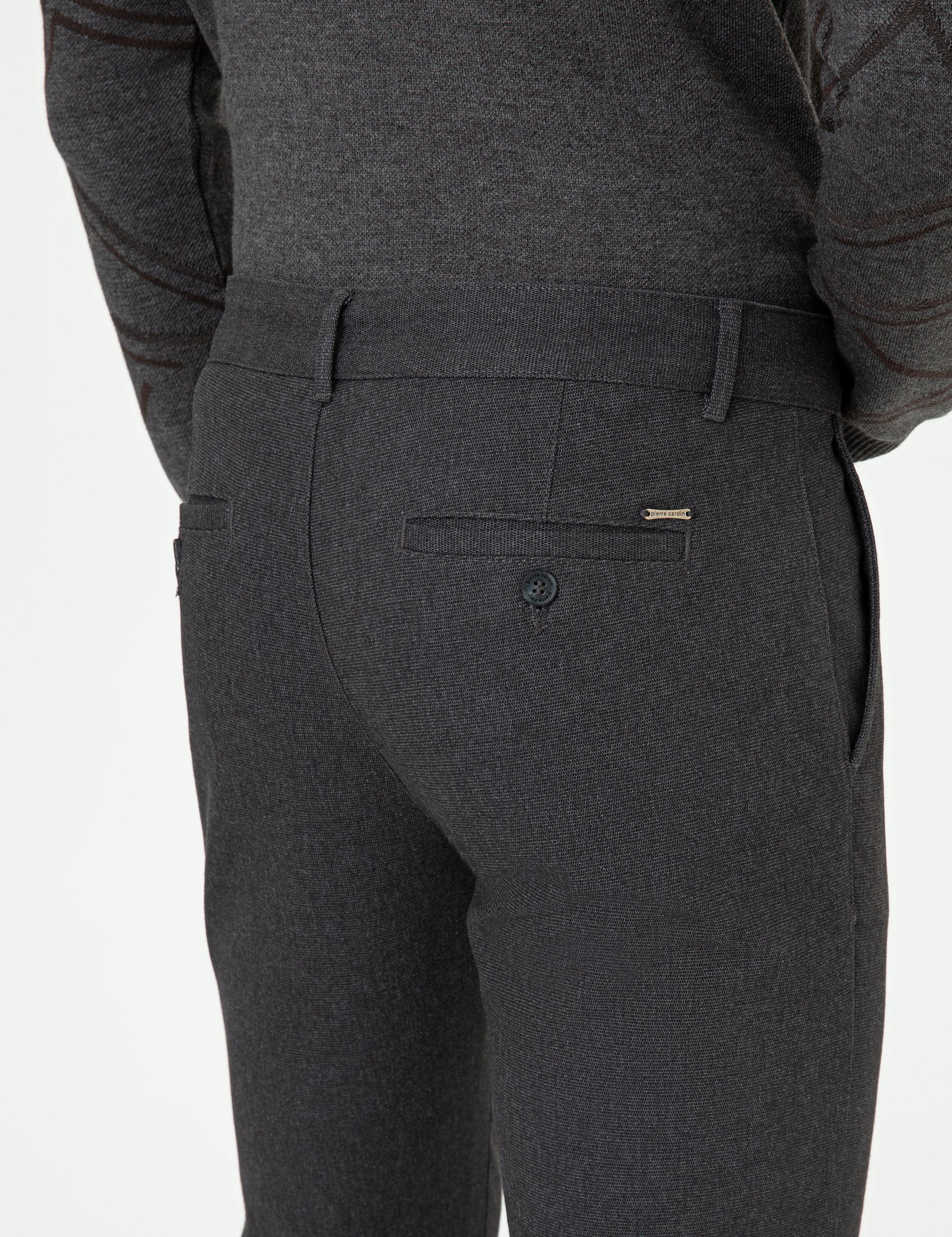 Siyah Slim Fit Chino Pantolon