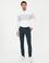 Lacivert Slim Fit Chino Pantolon