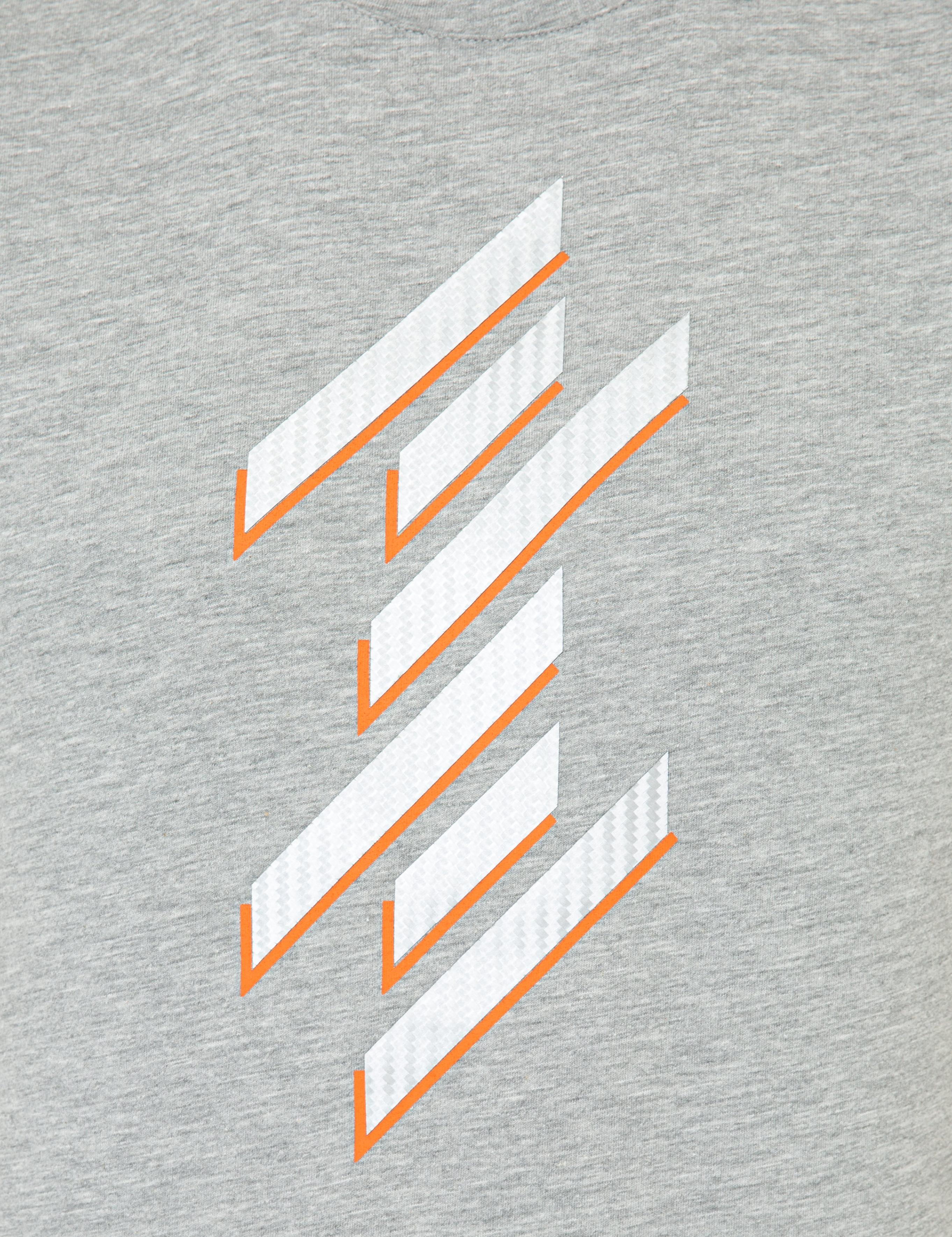 Açık Gri Melanj Slim Fit Tişört