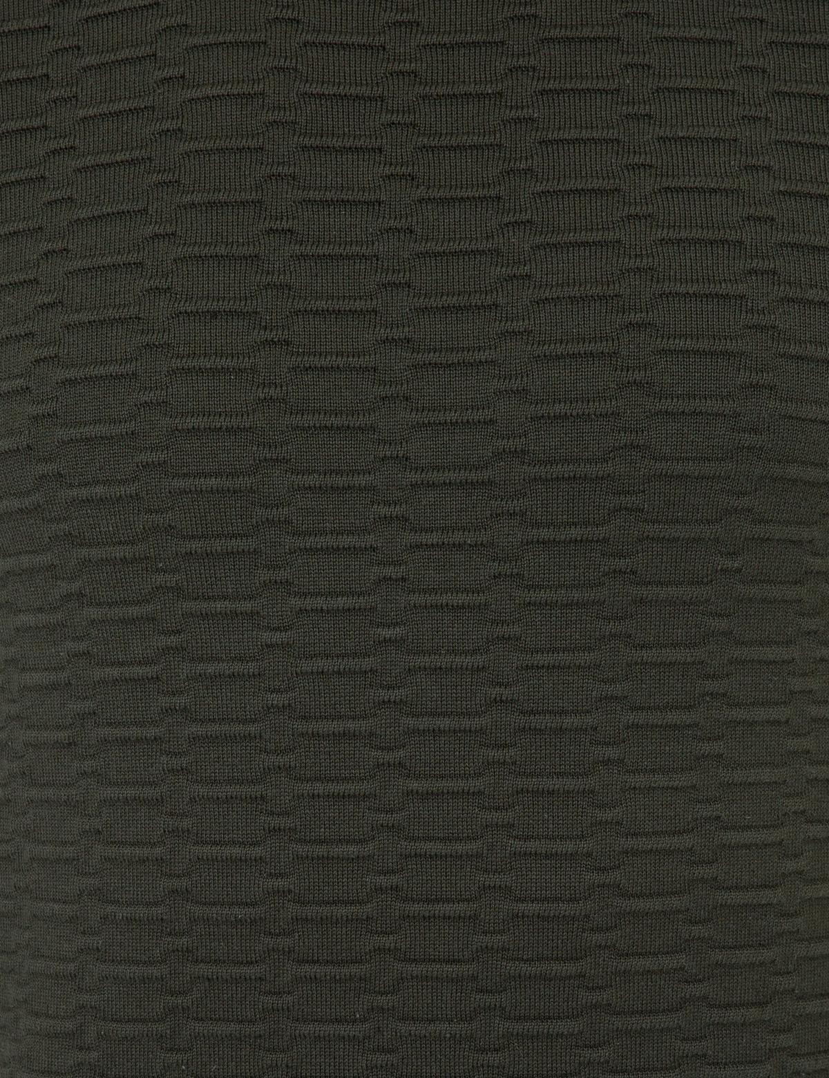 Haki Slim Fit Kazak - 50241425037