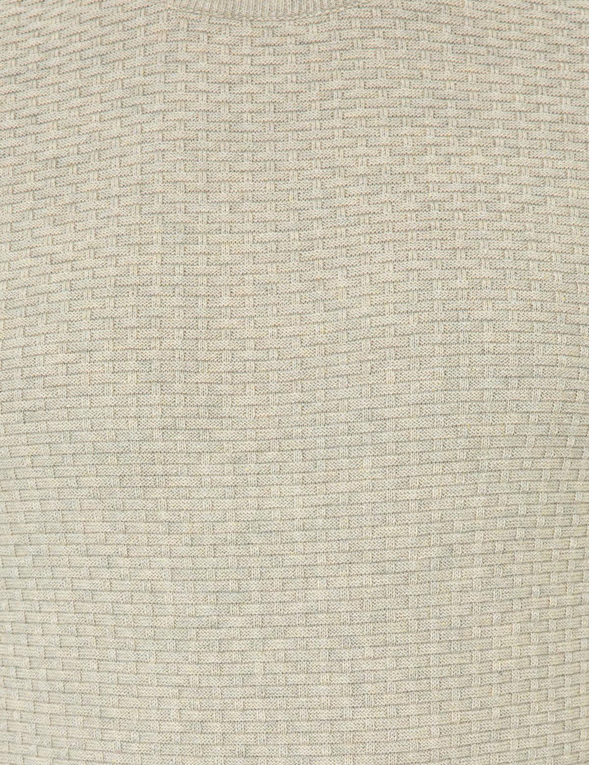 Kum Melanj Slim Fit Bisiklet Yaka Triko Kazak - 50248536028