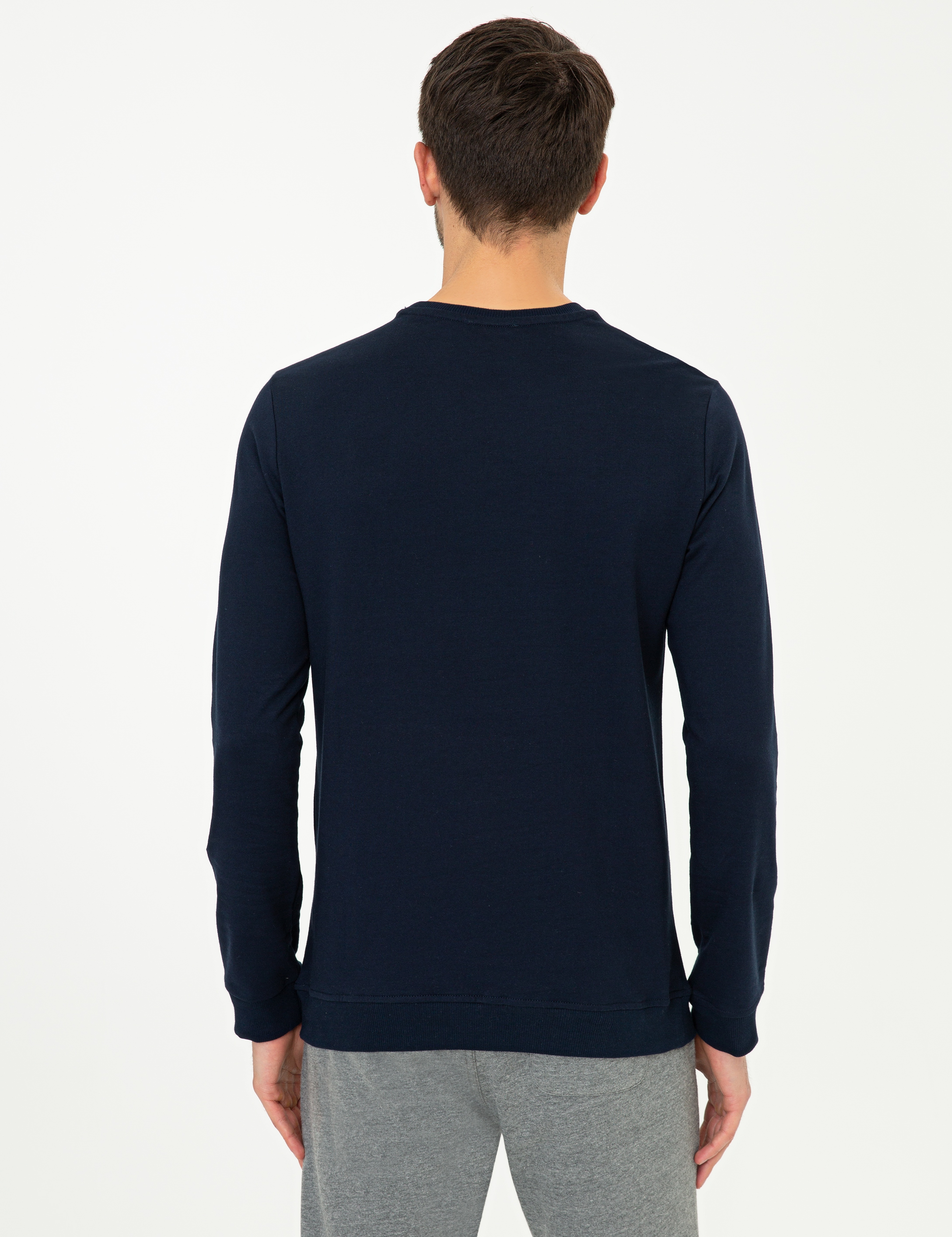 Lacivert Sweatshirt - Image 5