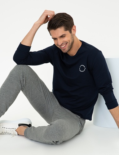 Lacivert Sweatshirt