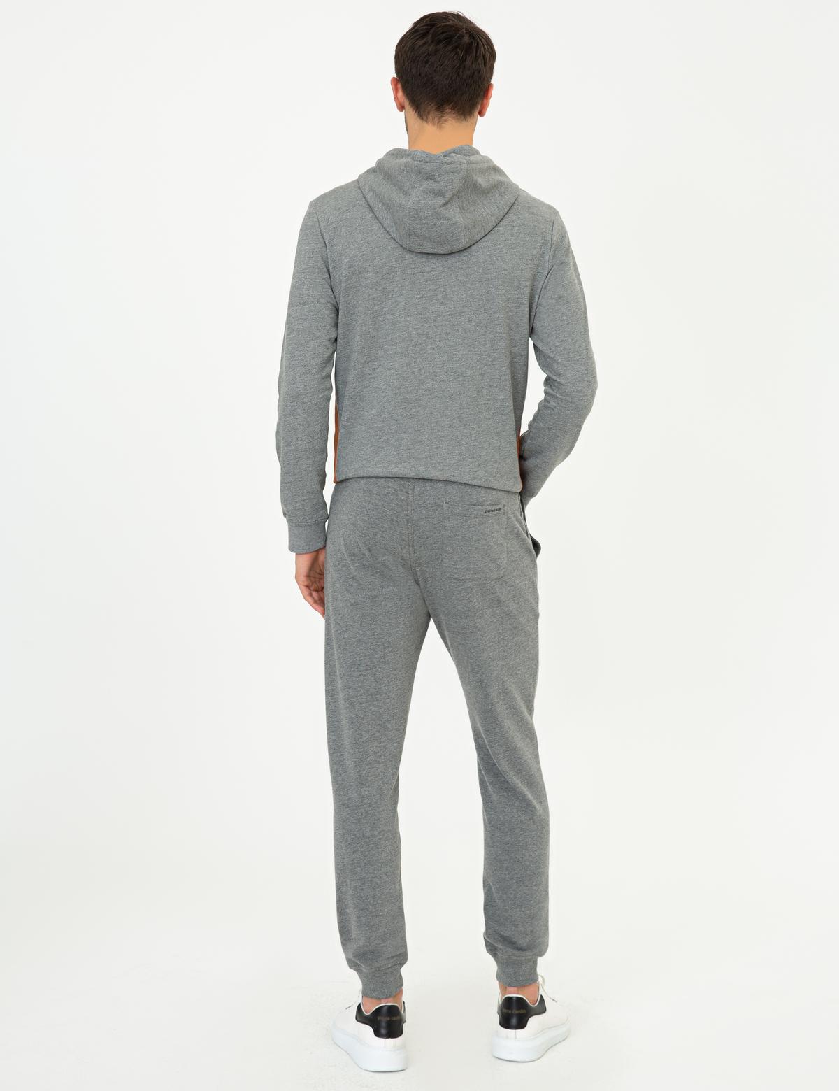 Gri Melanj Slim Fit Eşofman Altı - 50249416023