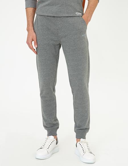 Gri Melanj Slim Fit Eşofman Altı - 50249416023