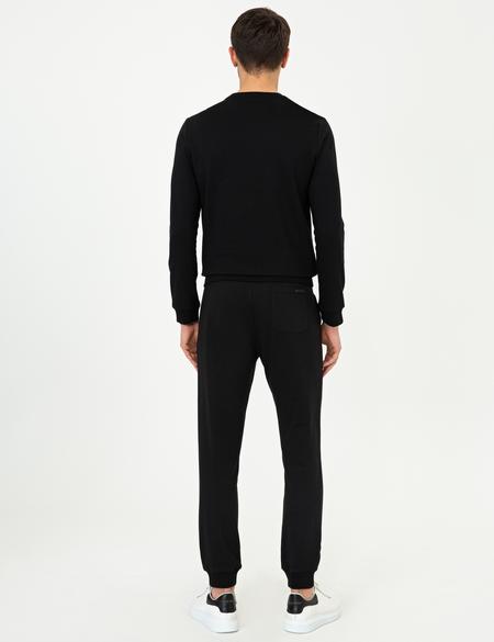 Siyah Slim Fit Eşofman Altı - 50249416014