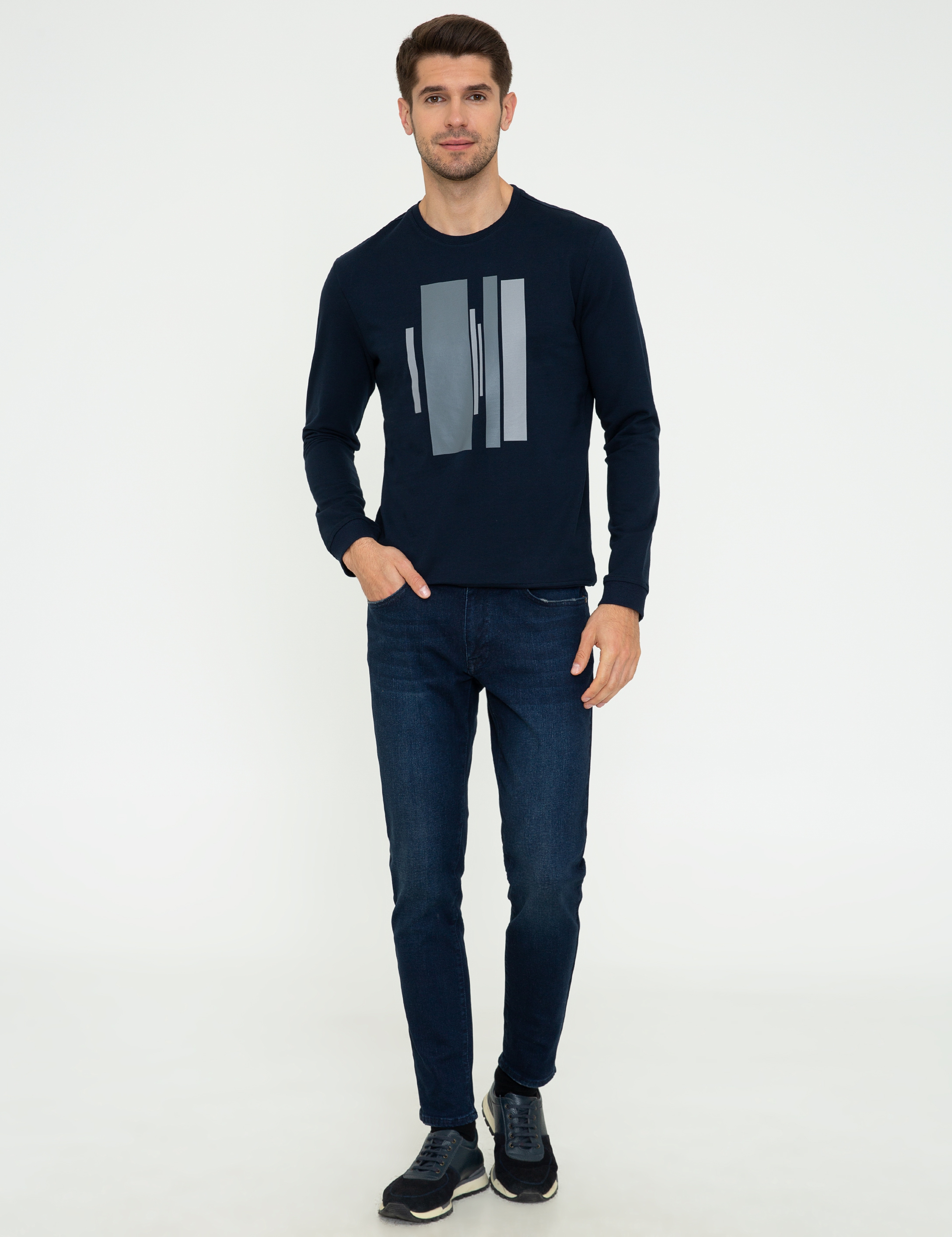 Lacivert Sweatshirt - Image 5