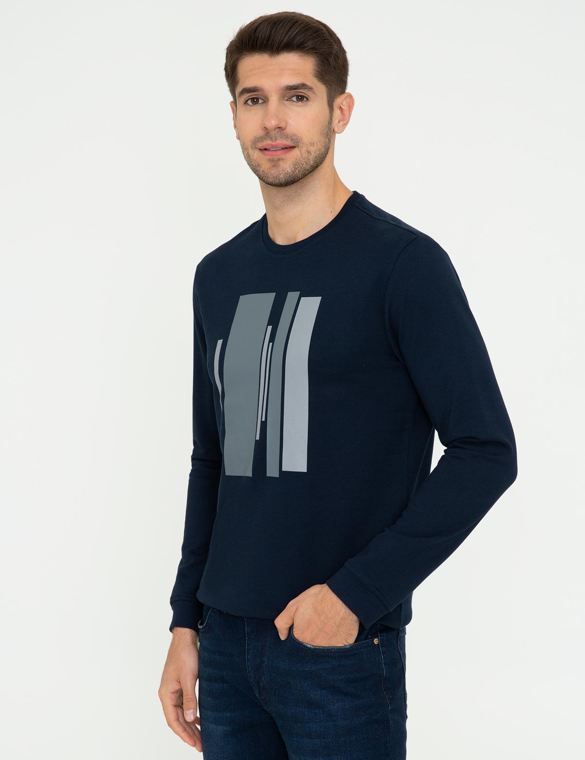 Lacivert Sweatshirt - 50249360012