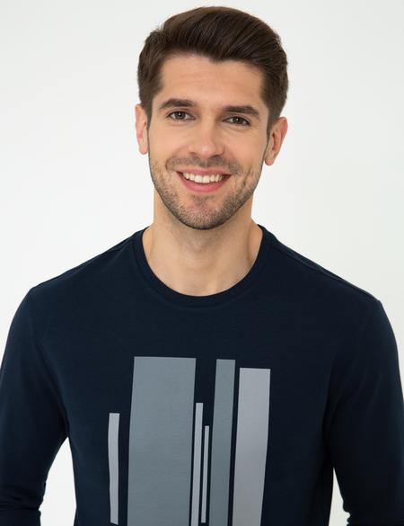 Lacivert Sweatshirt - 50249360012