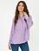 Lila Cepli Uzun Kollu Bluz