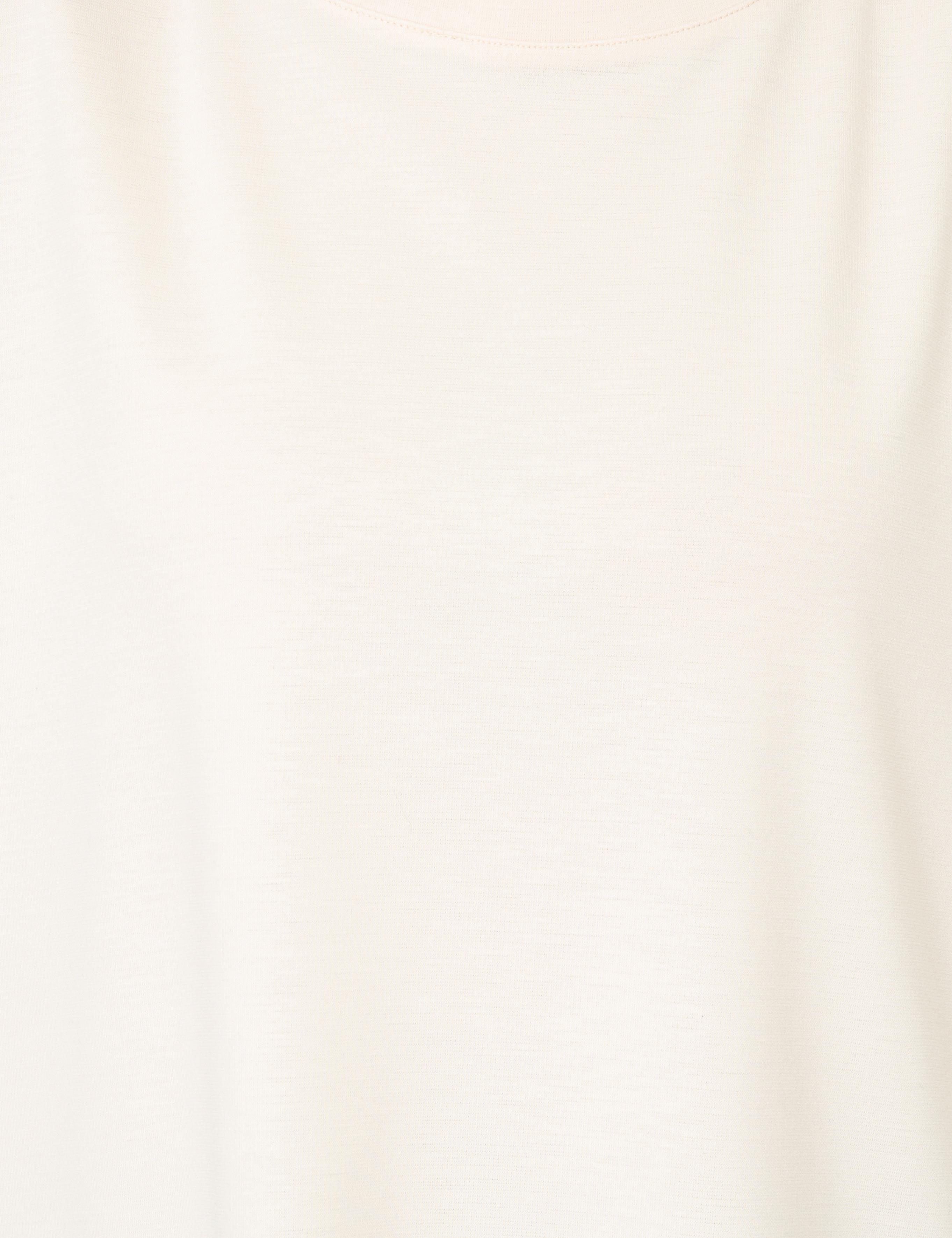 Krem Regular Fit Tişört