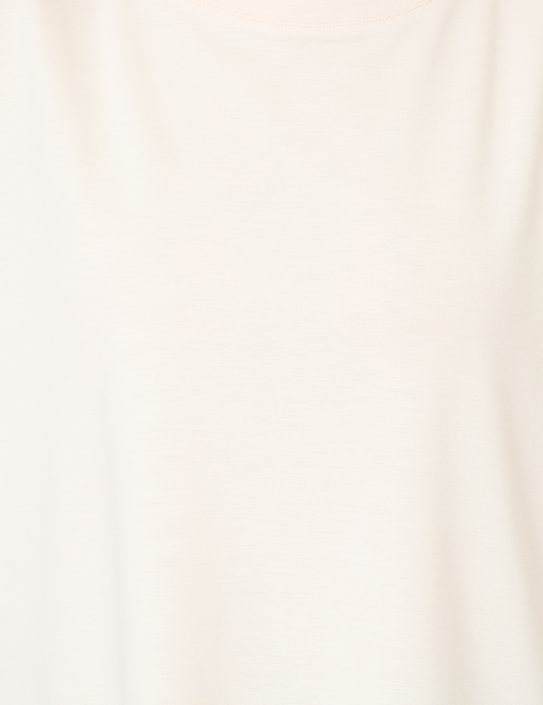 Krem Regular Fit Tişört - Image 6