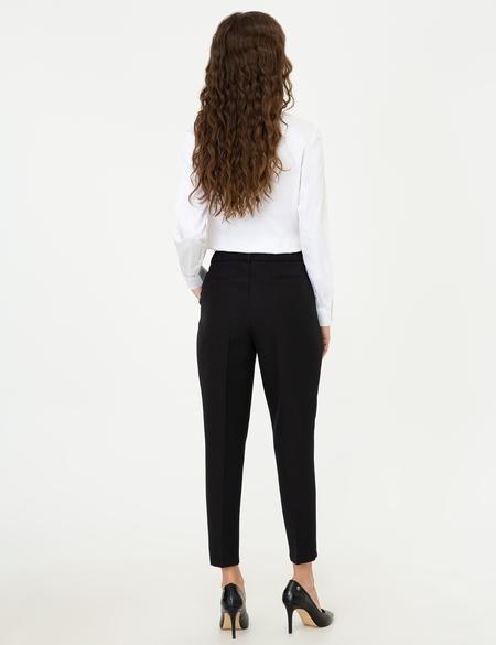 Siyah Slim Fit Pantolon - 50244929021