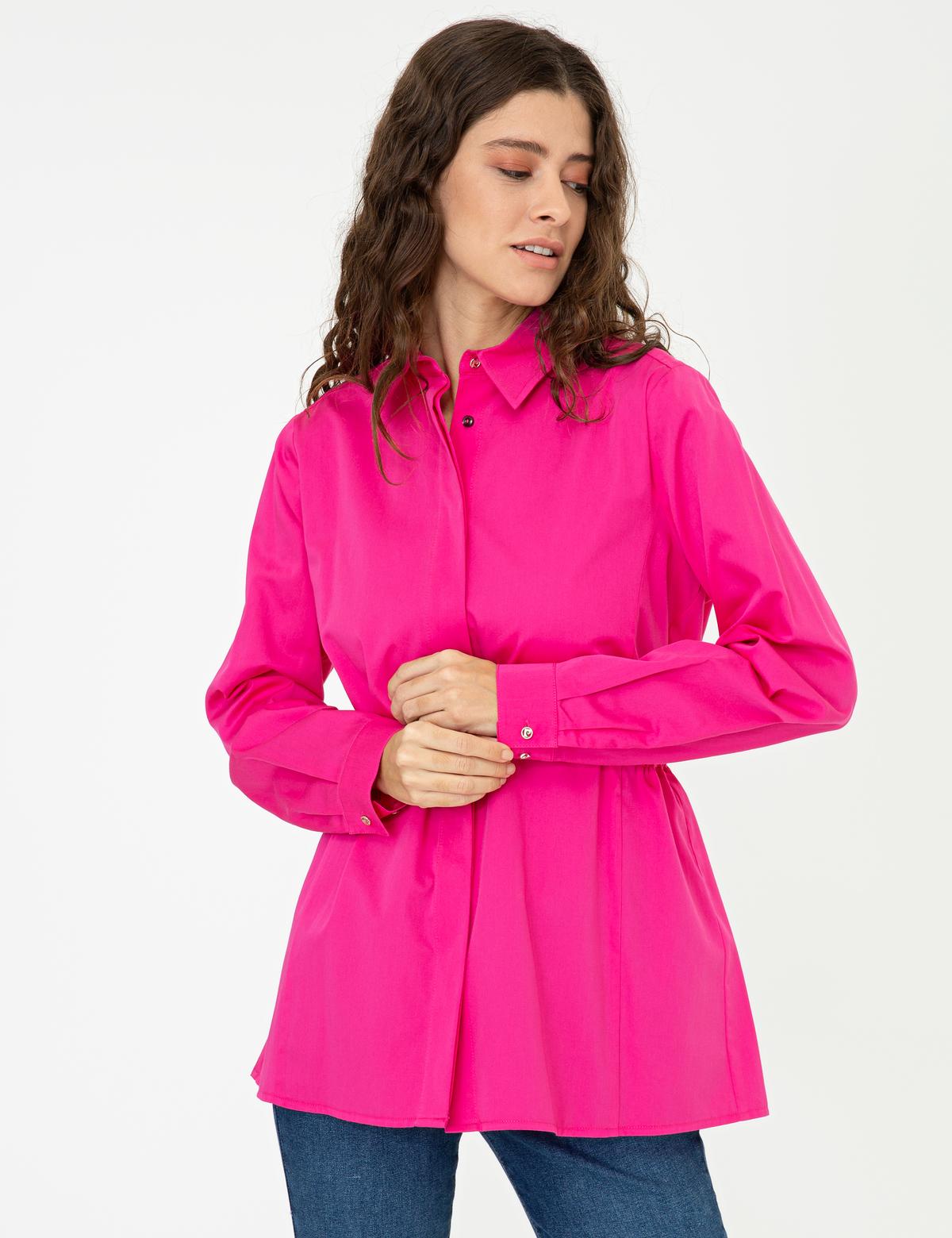 Fuşya Comfort Gömlek - 50245001011