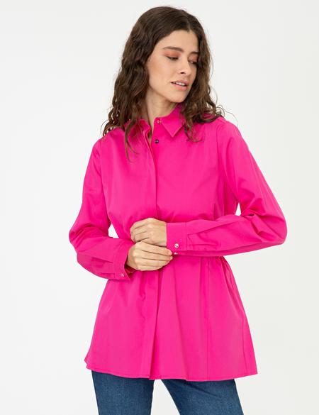 Fuşya Comfort Gömlek - 50245001011