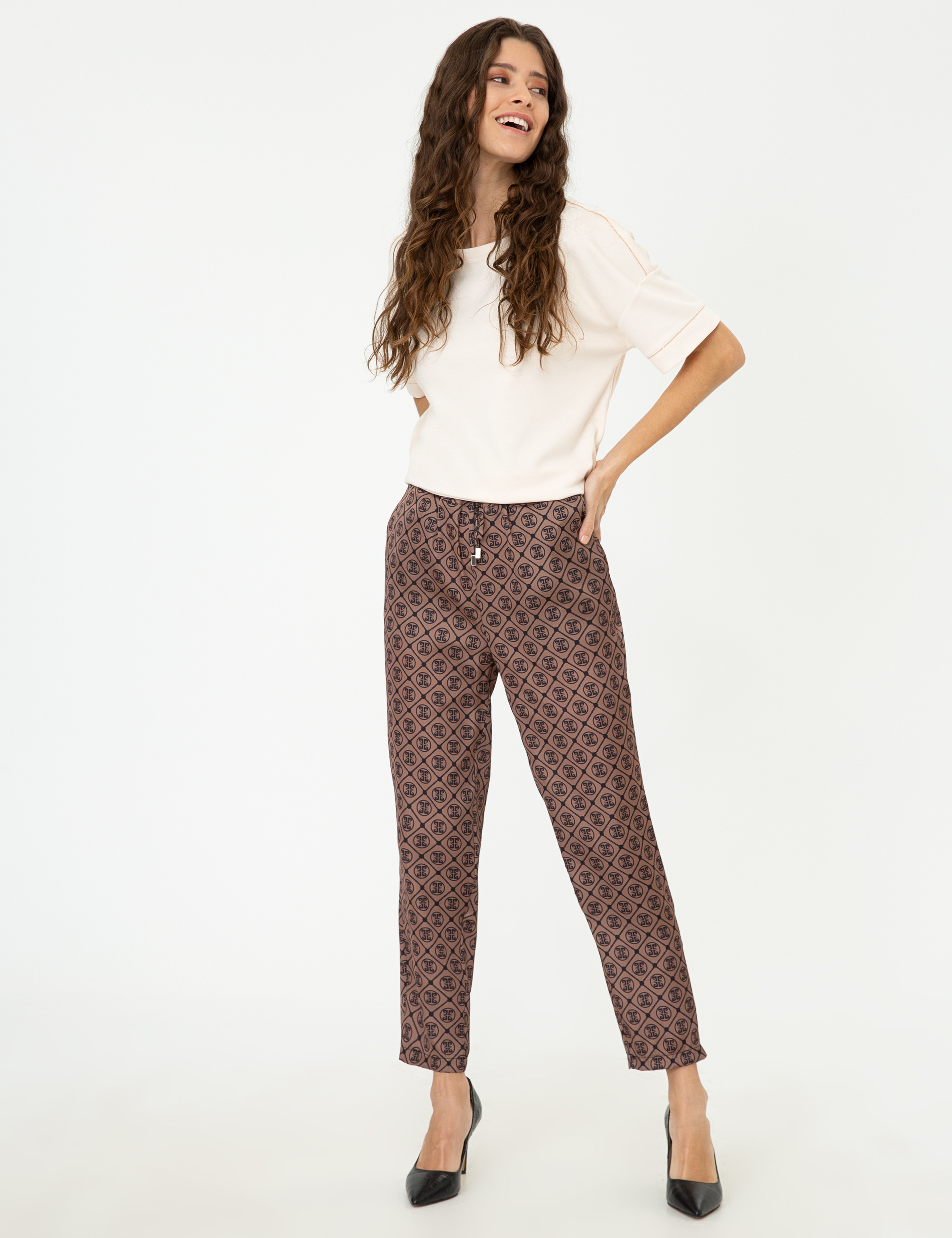 Coconut Comfort Fit Kumaş Pantolon - Image 1