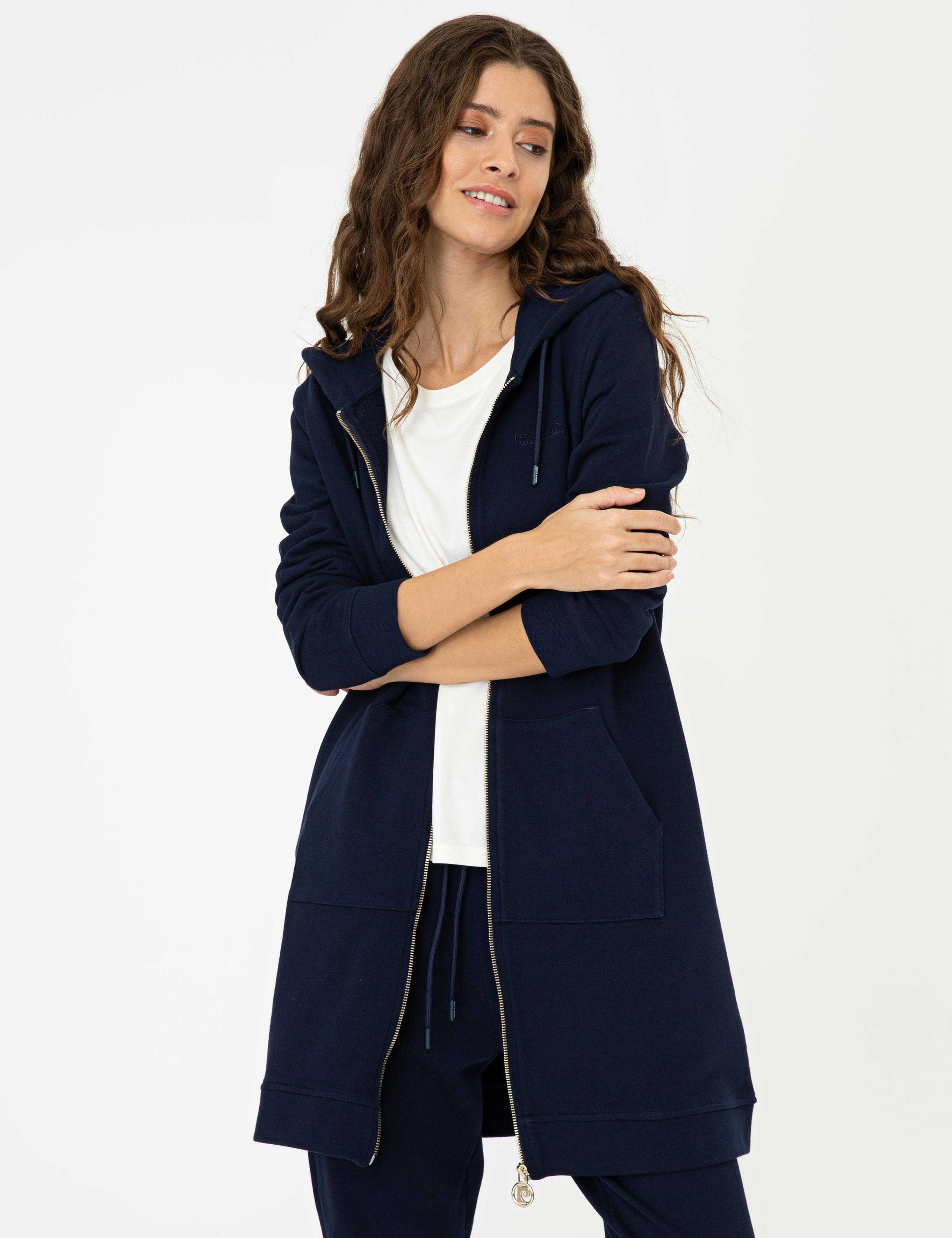 Lacivert Örme Hırka