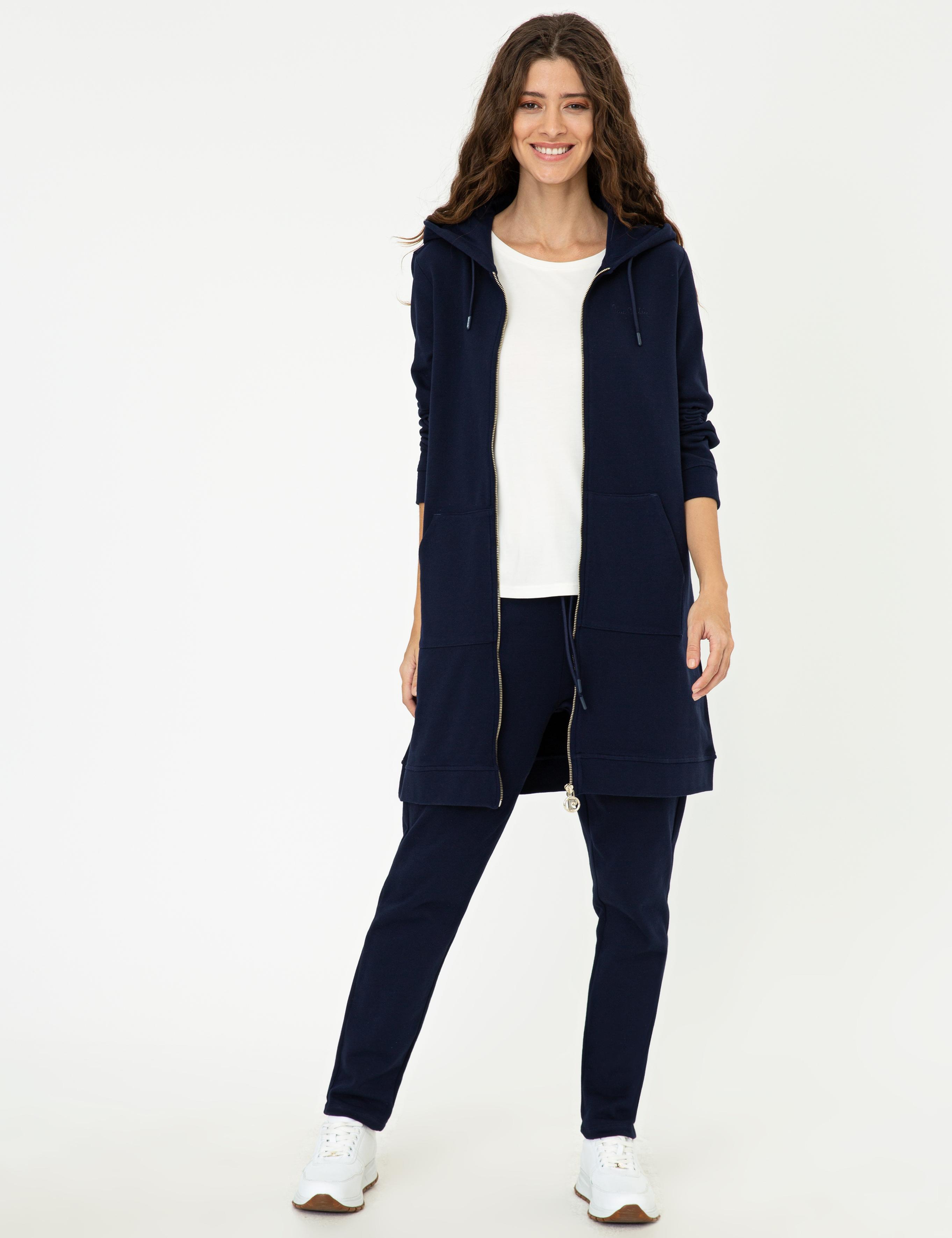 Lacivert Örme Hırka