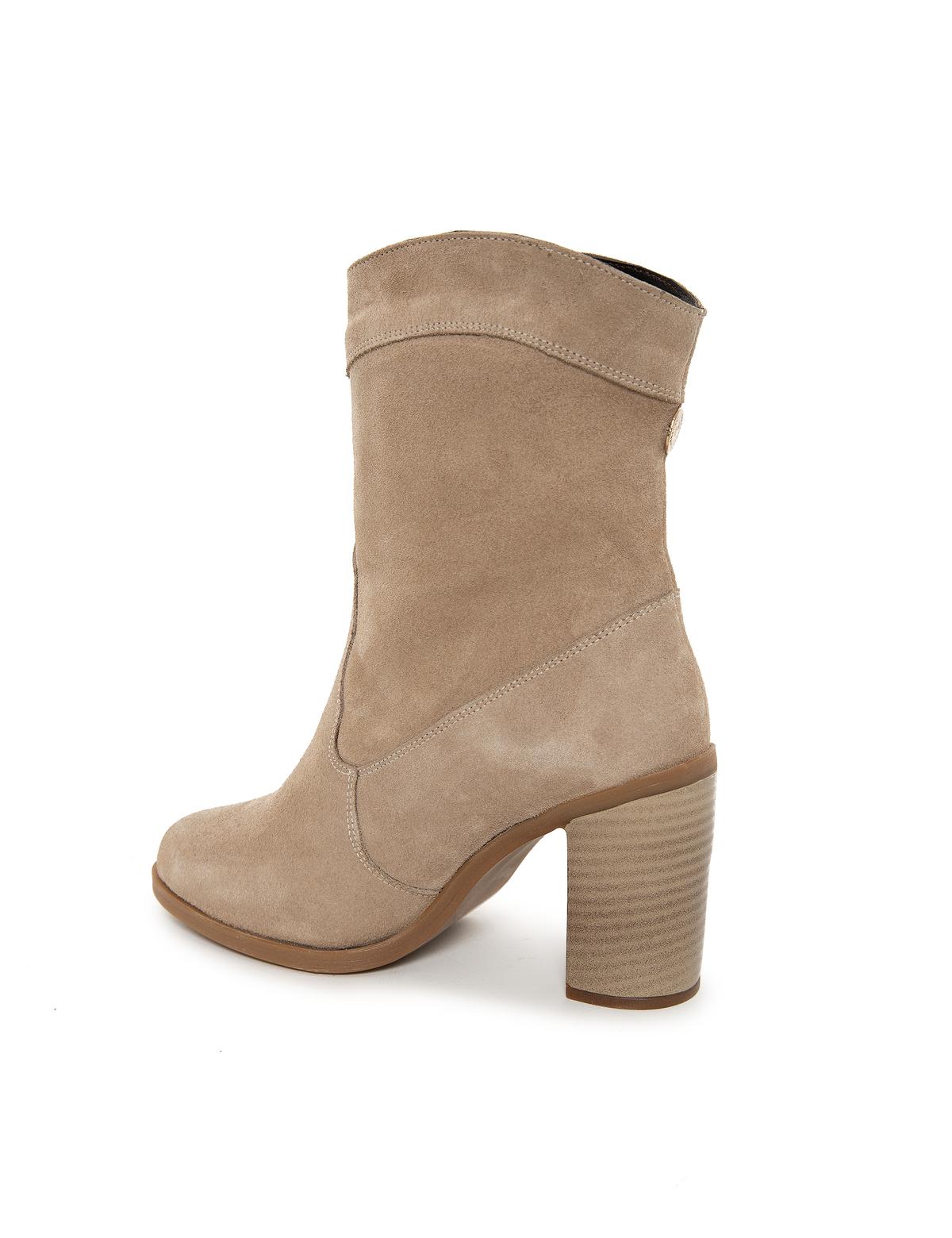Bej Topuklu Bot - 50247751010