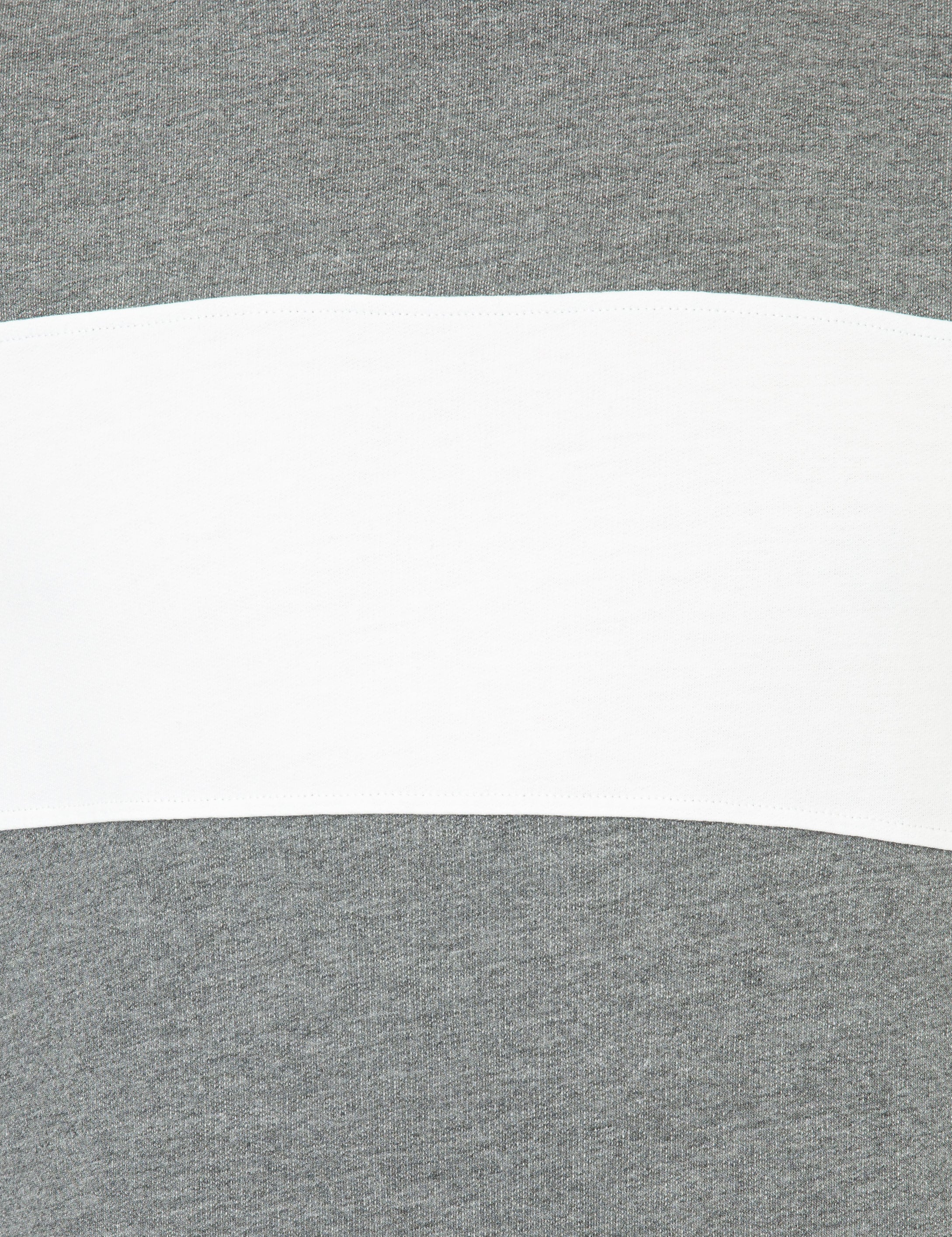 Gri Melanj Kapüşonlu Sweatshirt