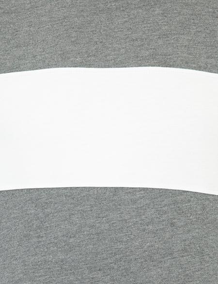 Gri Melanj Kapüşonlu Sweatshirt - 50240101025