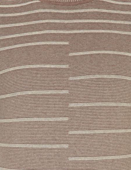 Vizon Melanj Slim Fit Bisiklet Yaka Triko Kazak - 50241474026