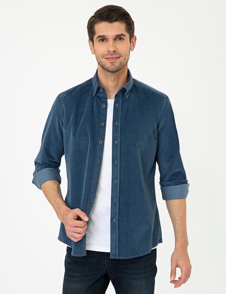 Mavi Regular Fit Uzun Kollu Gömlek - 50241505095