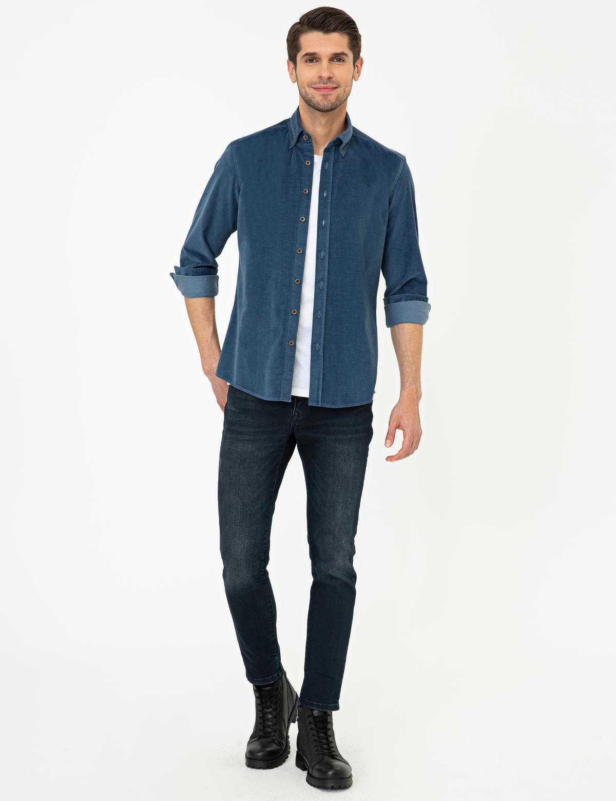 Mavi Regular Fit Uzun Kollu Gömlek - 50241505095