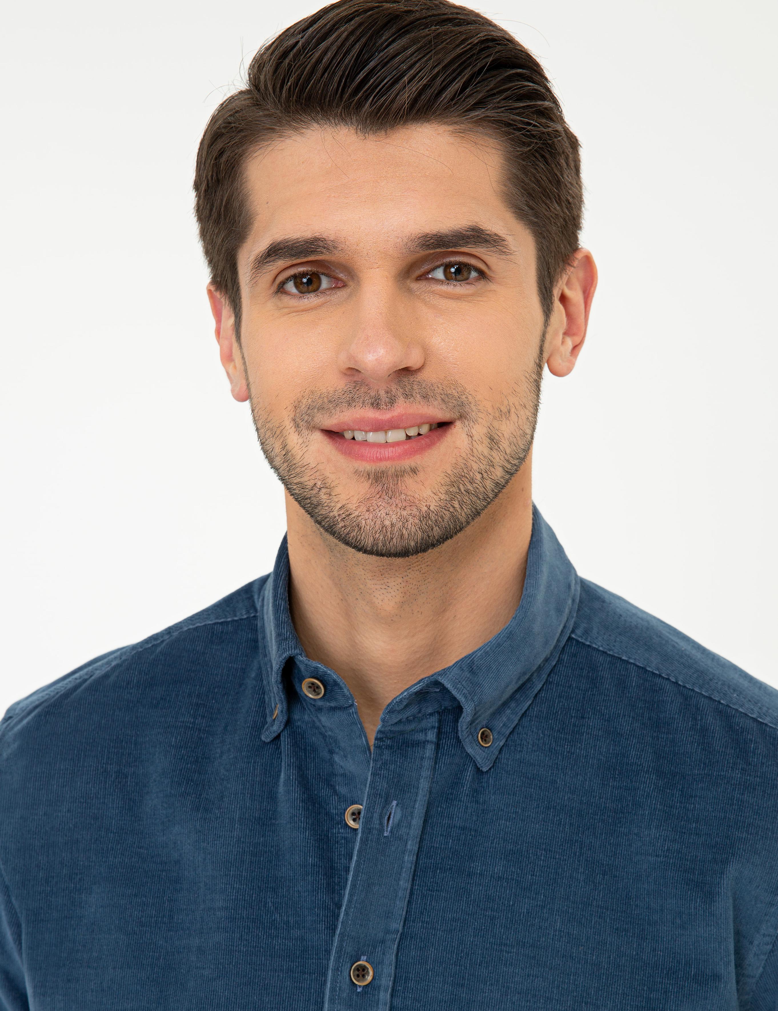 Mavi Regular Fit Uzun Kollu Gömlek