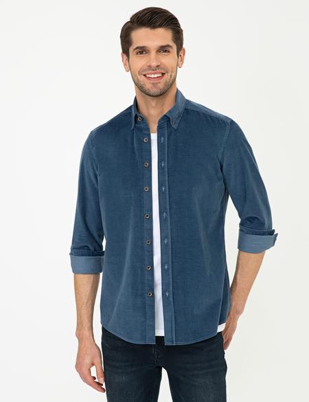 Mavi Regular Fit Uzun Kollu Gömlek - 50241505095