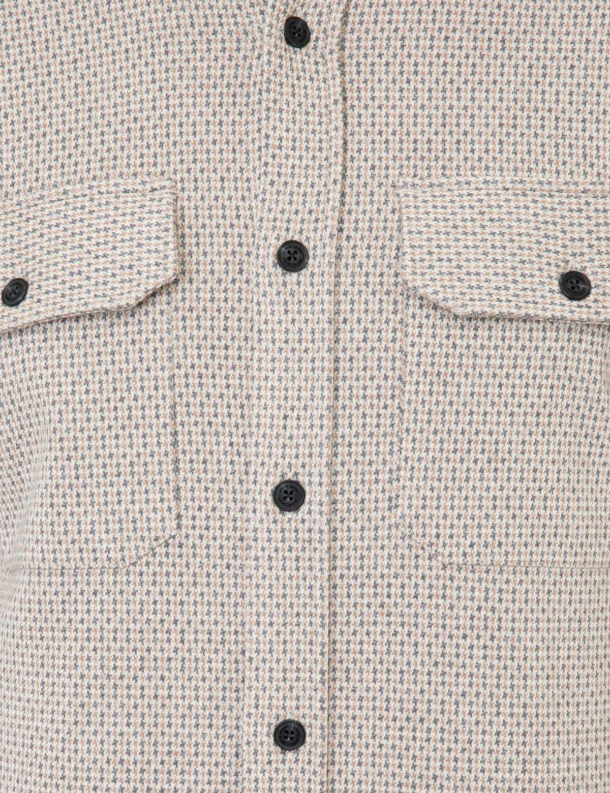 Bej Regular Fit Uzun Kollu Gömlek - 50248522006