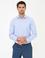 Mavi Slim Fit Armürlü Gömlek