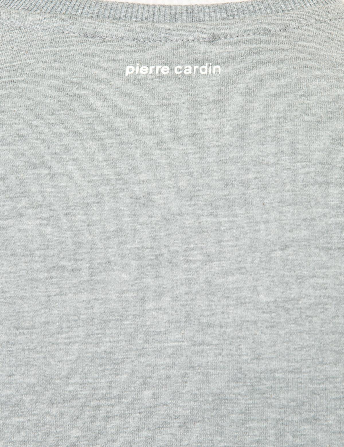 Açık Gri Melanj Sweatshirt - 50249415014