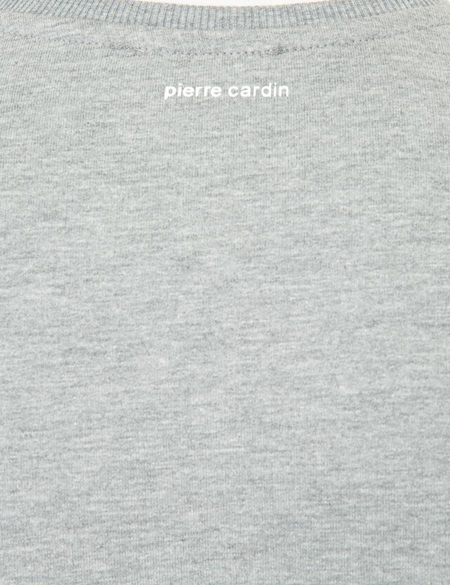 Açık Gri Melanj Sweatshirt