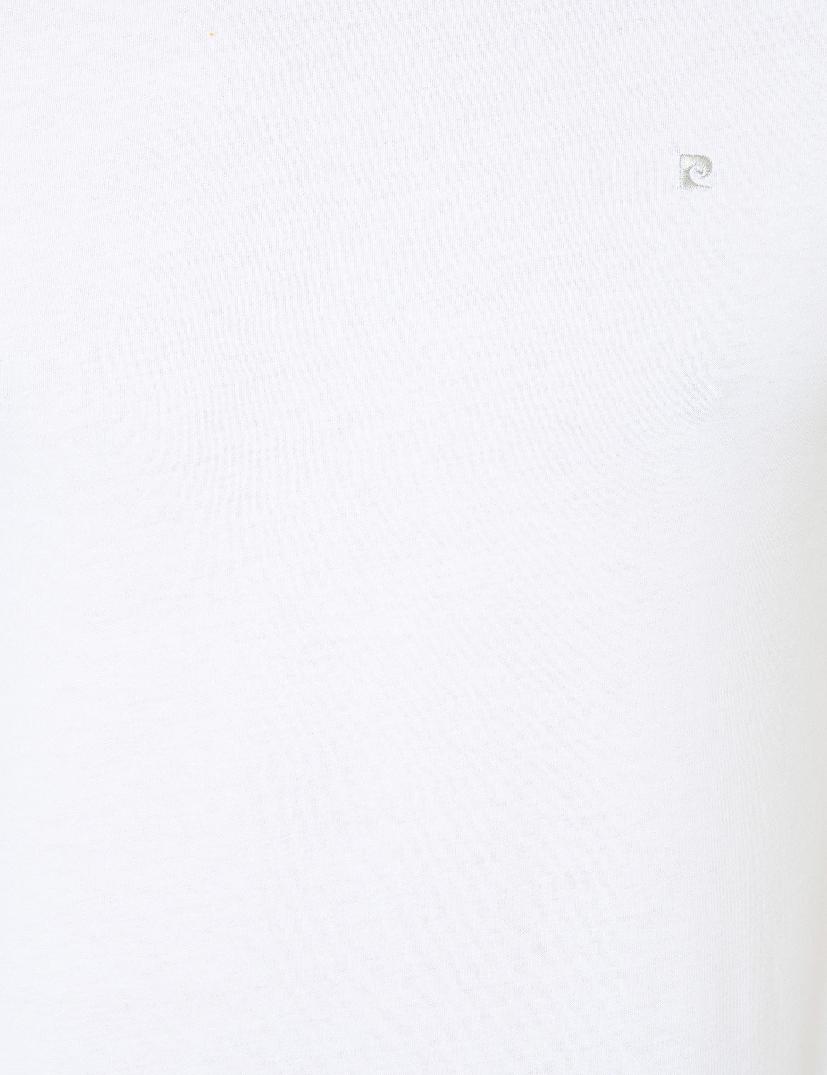 Beyaz Slim Fit Bisiklet Yaka Basic Tişört