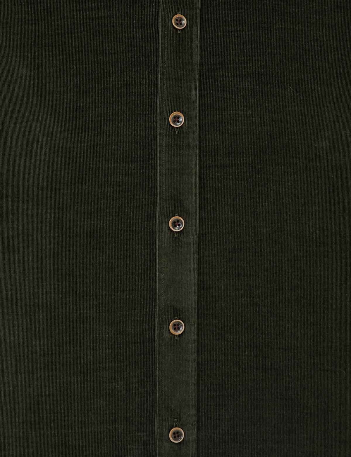 Haki Regular Fit Uzun Kollu Gömlek - 50241505078