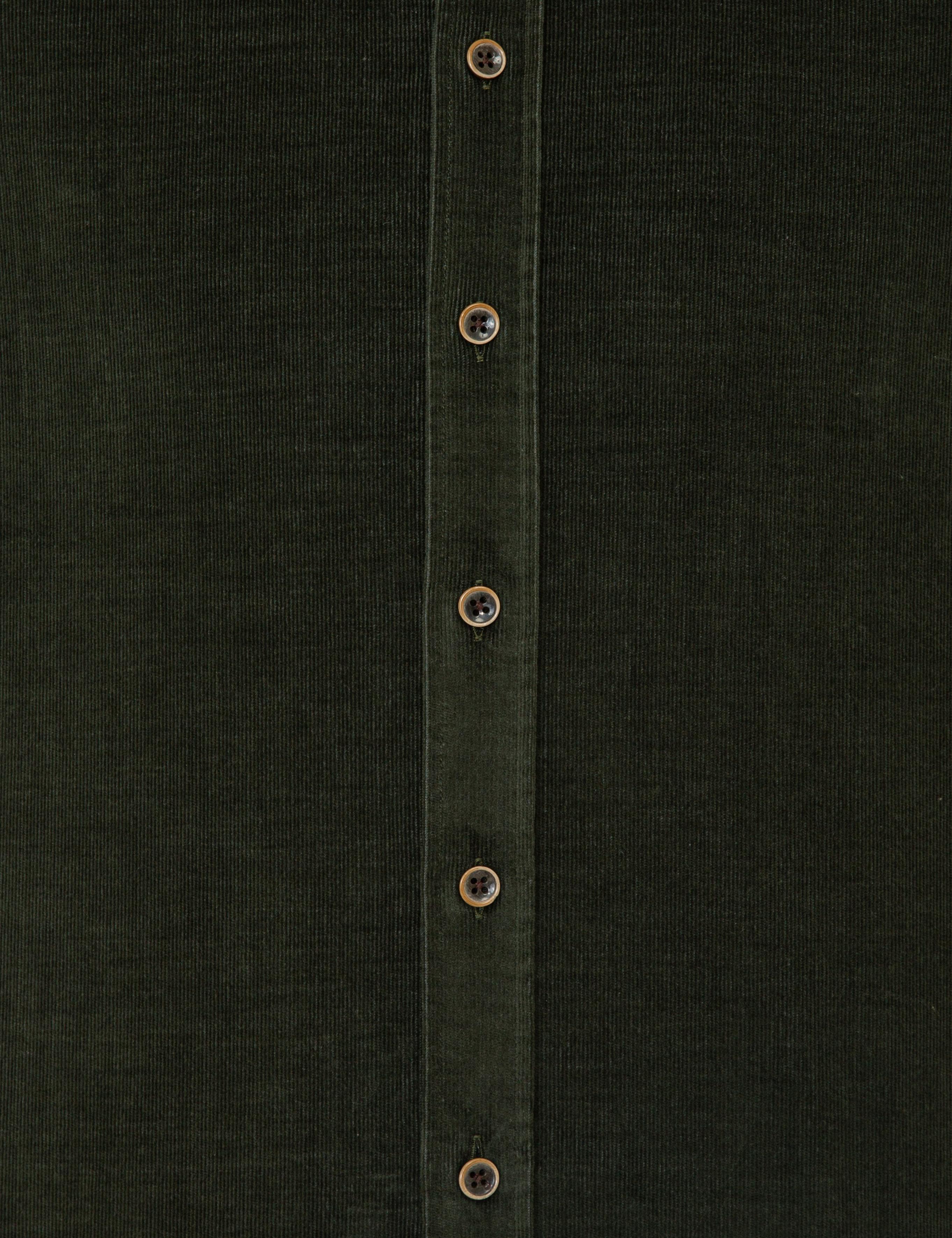 Haki Regular Fit Uzun Kollu Gömlek