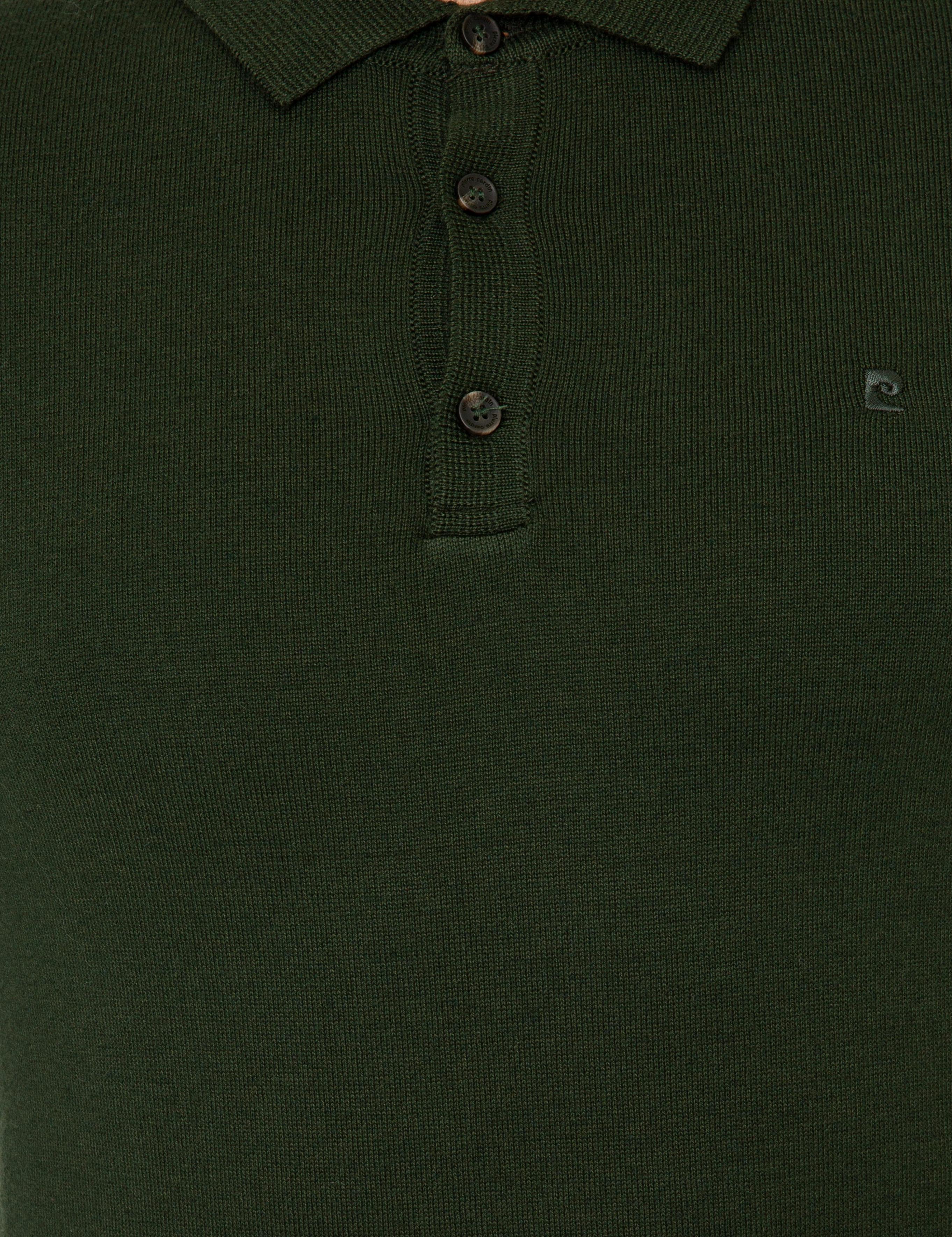 Yeşil Slim Fit Basic Triko Kazak