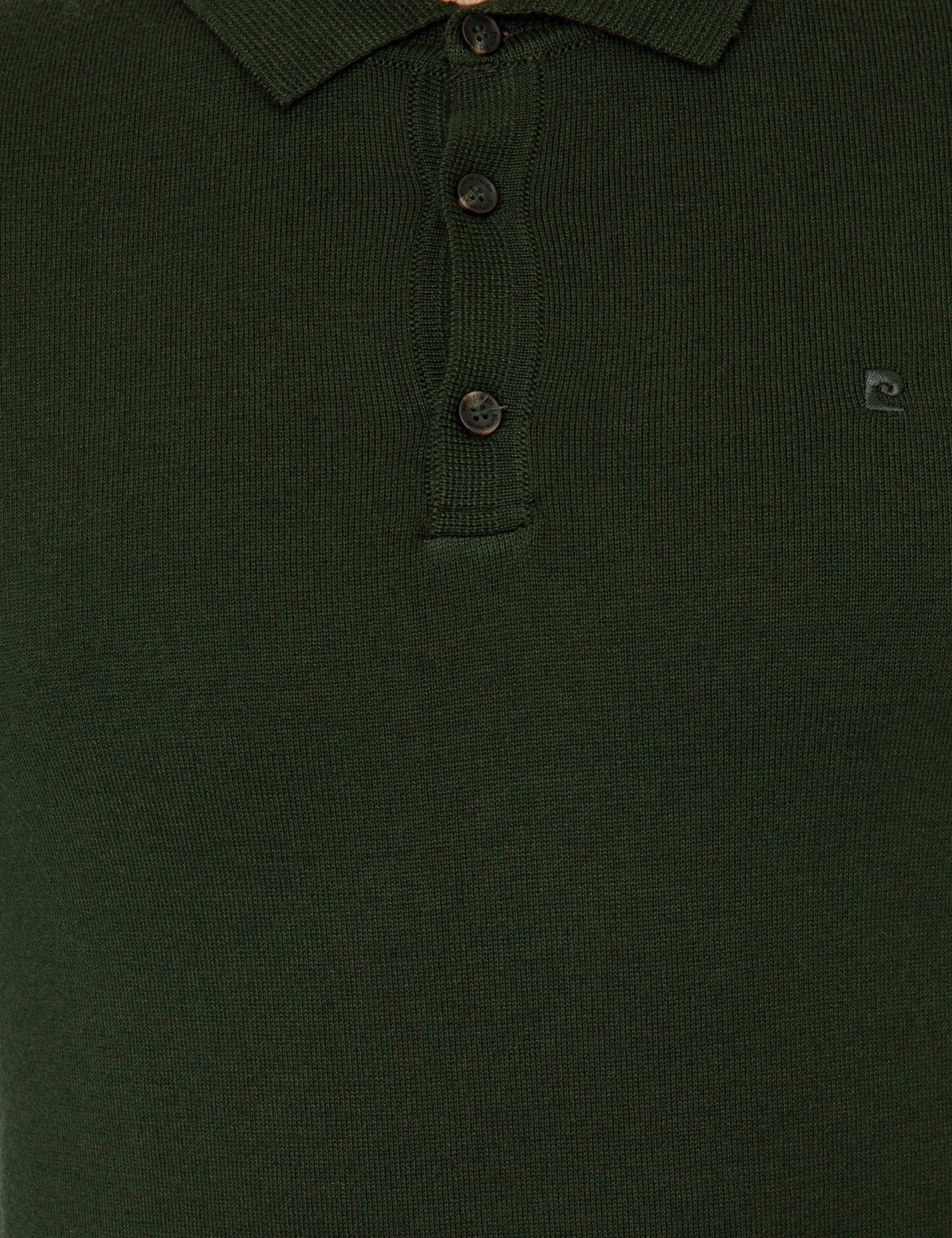 Yeşil Slim Fit Basic Triko Kazak