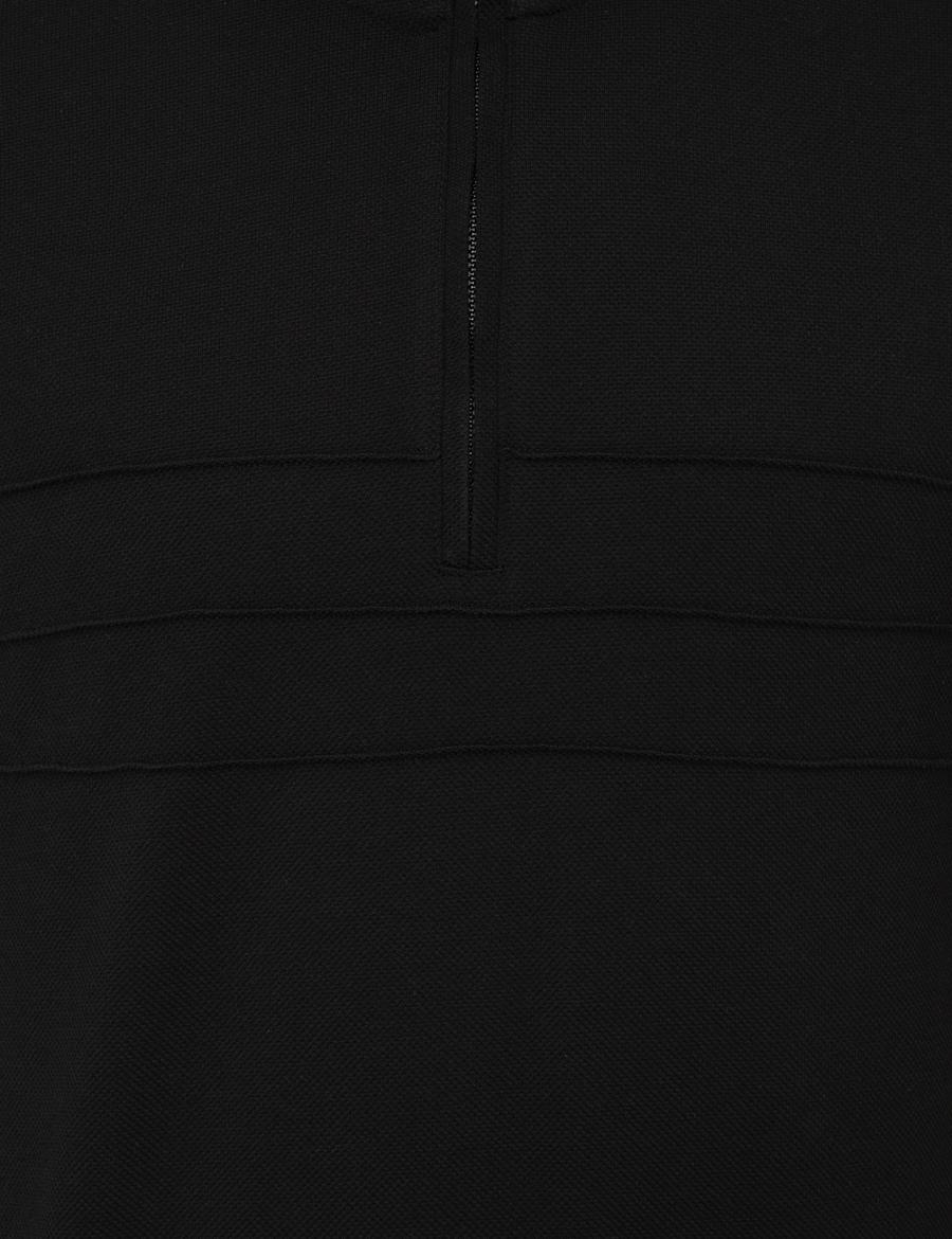 Siyah Comfort Fit Sweatshirt