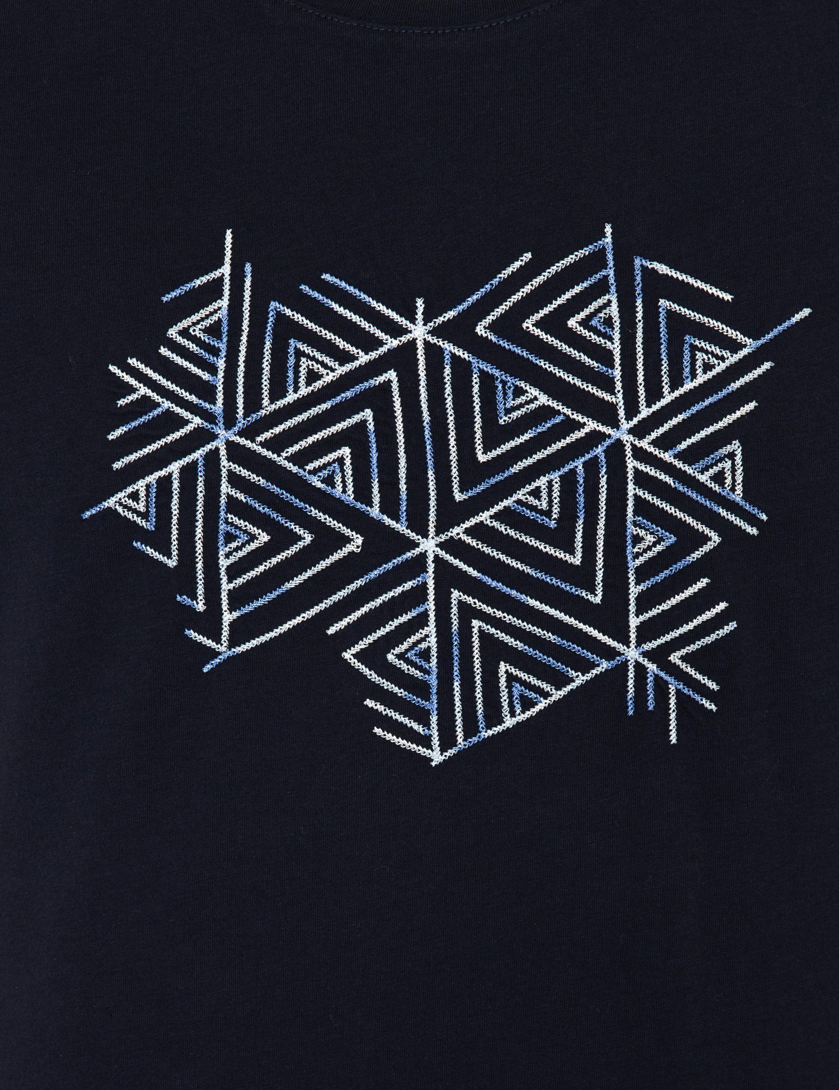 Lacivert Slim Fit Tişört