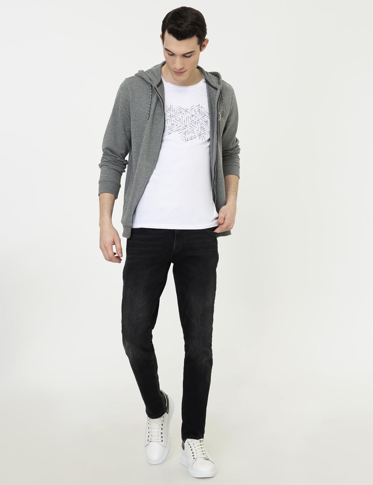 Gri Melanj Regular Fit Sweatshirt - 50249413008