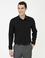Siyah Slim Fit Uzun Kollu Klasik Gömlek