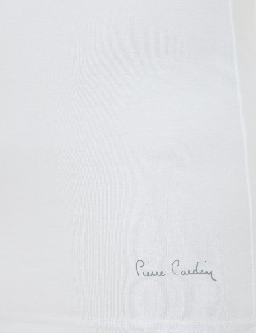 Beyaz Pamuk Modal Karışımlı 2'li Atlet