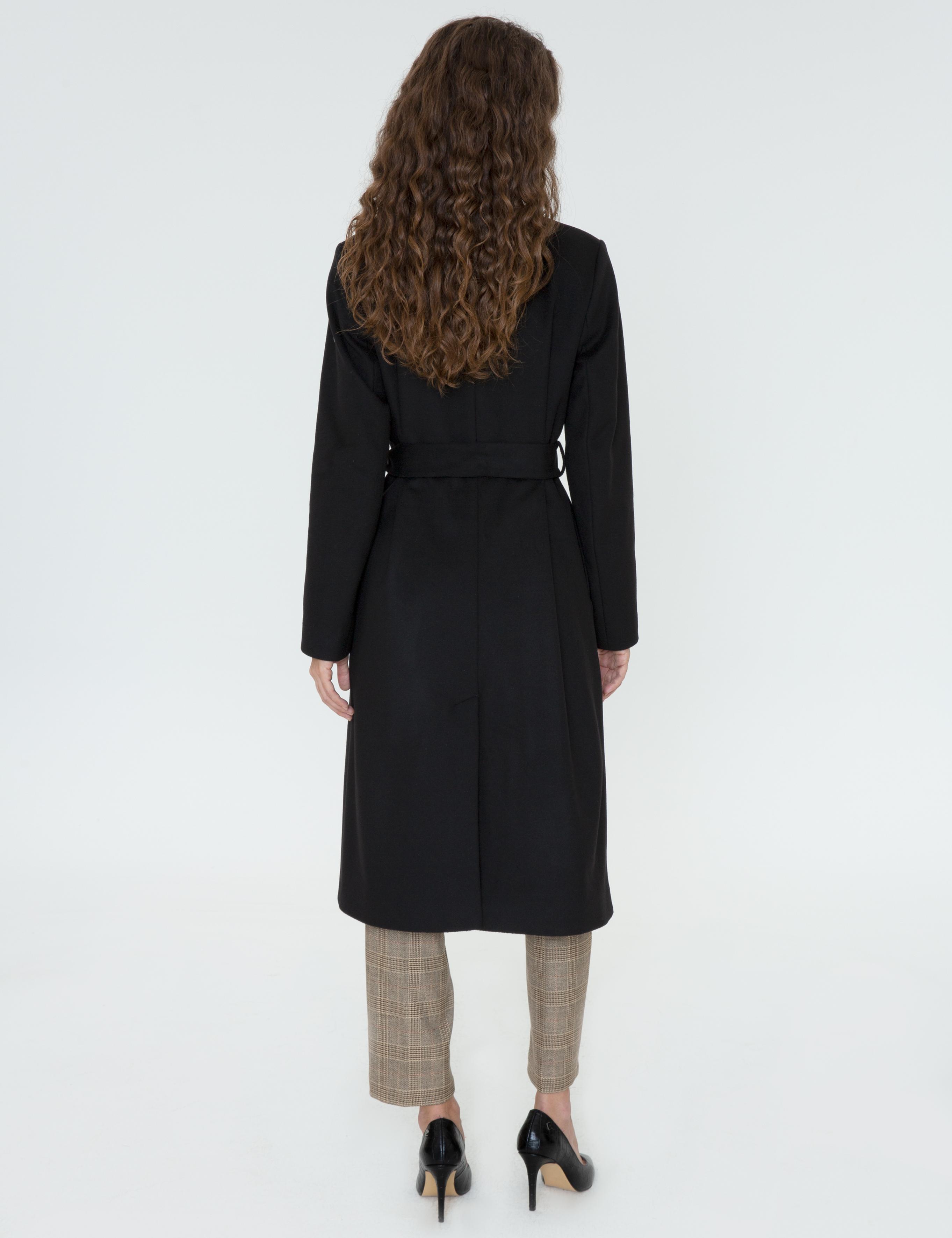 Siyah Standart Fit Kaban Kaşe