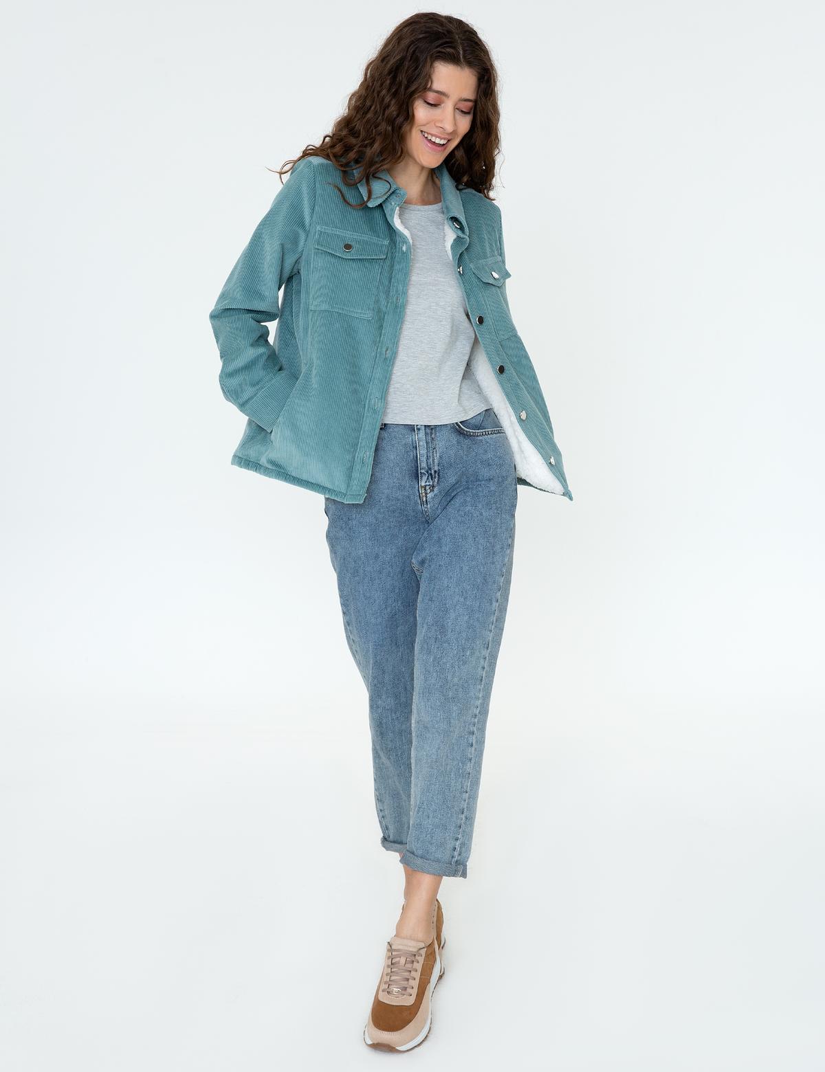 Mint Kaşe Kaban - 50245035015