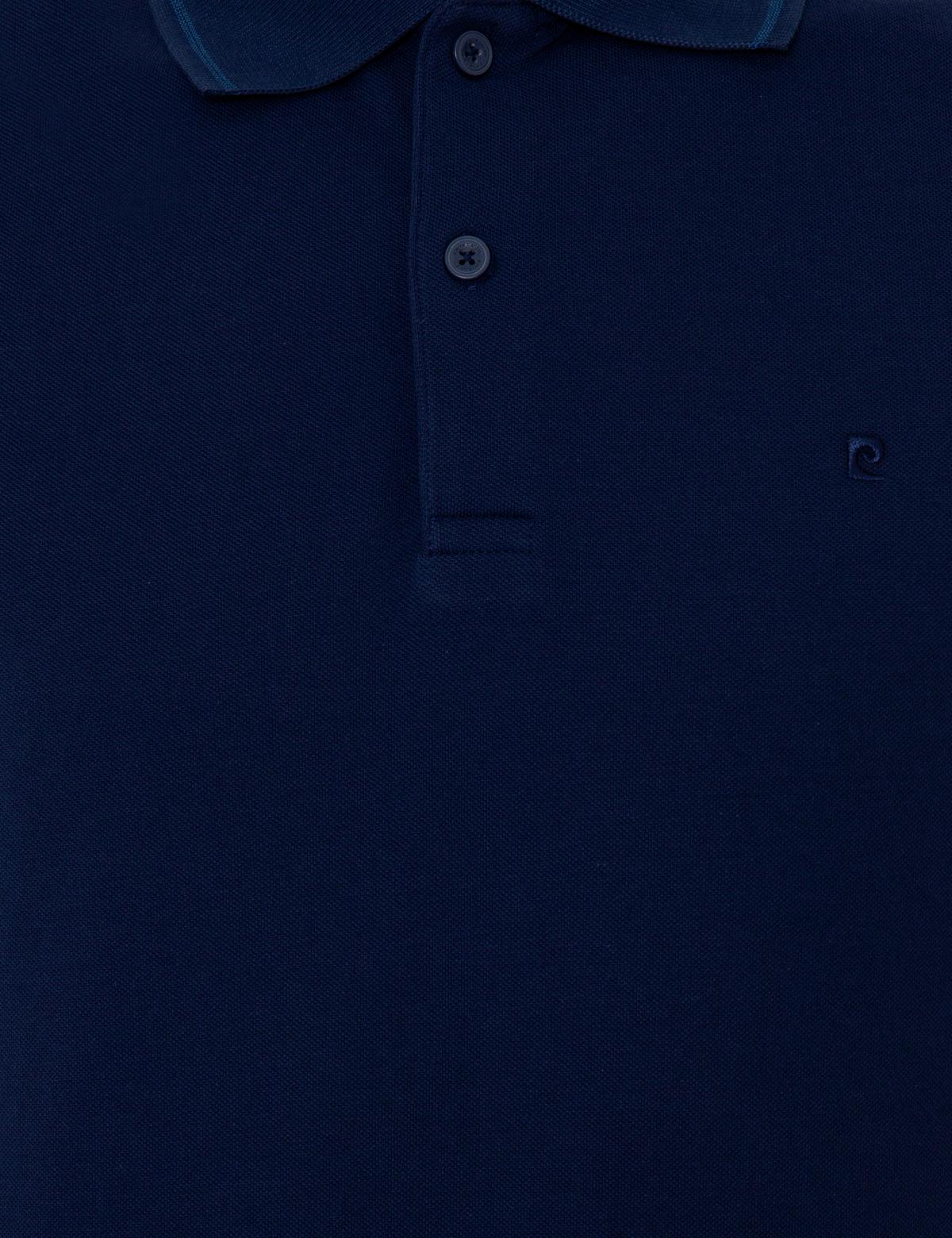 Lacivert Slim Fit Polo Yaka Basic Tişört - 50252448038