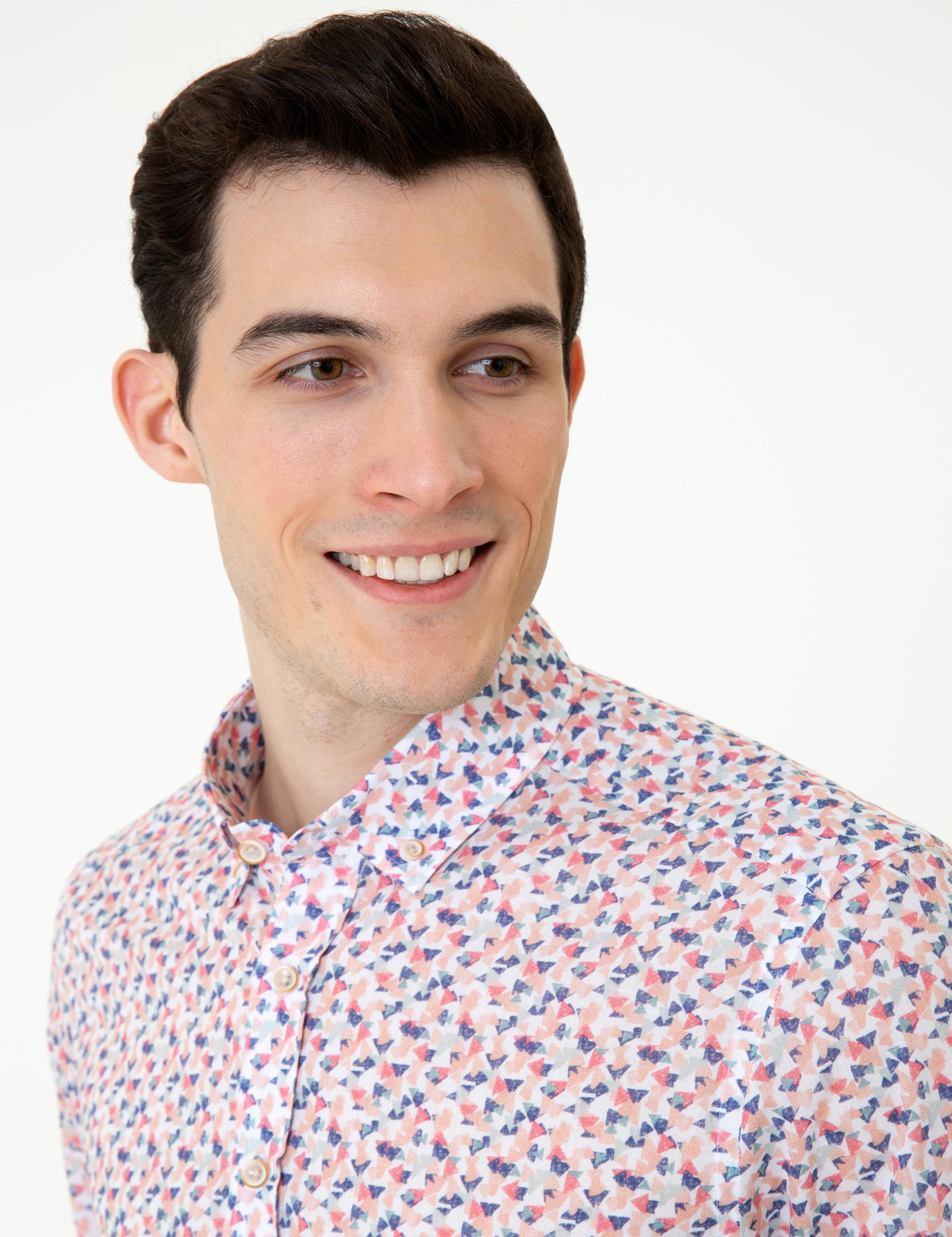 Gül Kurusu Regular Fit Uzun Kollu Gömlek